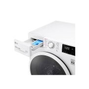 LG Mașină de spălat LG | 8kg spălare | 1400 rpm | AI Direct Drive™ | Clasa B | Steam™ | Smart Diagnosis™ | Alb, F4WV3S8AIDD, F4WV3S8AIDD, thumbnail 5