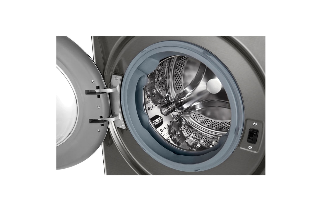LG Mașină de spălat LG | 9kg spălare | 1400 rpm | AI Direct Drive™ | Clasa B | Steam™ | TurboWash™ | Argintiu, F4WV509S2TE, F4WV509S2TE, thumbnail 4