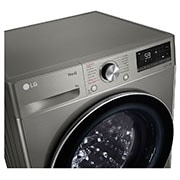 LG Mașină de spălat LG | 9kg spălare | 1400 rpm | AI Direct Drive™ | Clasa B | Steam™ | TurboWash™ | Argintiu, F4WV509S2TE, F4WV509S2TE, thumbnail 3