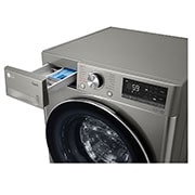 LG Mașină de spălat LG | 9kg spălare | 1400 rpm | AI Direct Drive™ | Clasa B | Steam™ | TurboWash™ | Argintiu, F4WV509S2TE, F4WV509S2TE, thumbnail 6