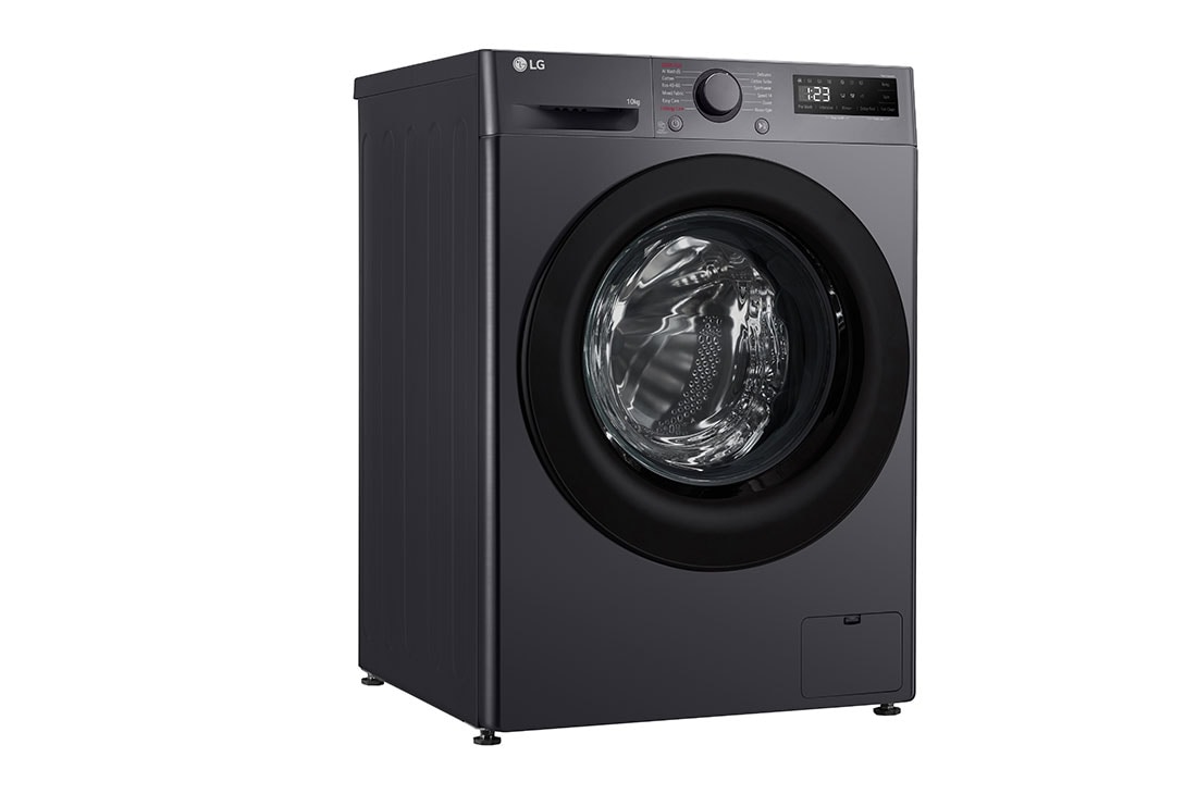 LG Masina de spalat LG, 10 kg, 1400 rpm, Clasa A, Motor Inverter Direct Drive, Steam, Gri Antracit, Left Side, F4WR510SBM, thumbnail 10