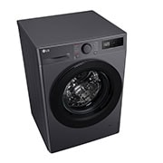 LG Masina de spalat LG, 10 kg, 1400 rpm, Clasa A, Motor Inverter Direct Drive, Steam, Gri Antracit, Top Left Perspective, F4WR510SBM, thumbnail 8