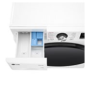 LG Masina de spalat LG, 11 kg, 1400 rpm, Clasa A, Motor Inverter Direct Drive, Steam, Turbowash, Wifi, Alb, Top Drawer open, F4WR711S2W, thumbnail 7