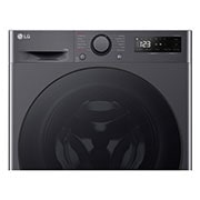 LG Masina de spalat LG, 11kg, 1400 rpm, Clasa A, Motor Inverter Direct Drive, Turbowash, Steam, Gri Antracit, Front perspective, F4WR511S2M, thumbnail 4