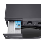 LG Masina de spalat LG, 11kg, 1400 rpm, Clasa A, Motor Inverter Direct Drive, Turbowash, Steam, Gri Antracit, Top Drawer open, F4WR511S2M, thumbnail 7