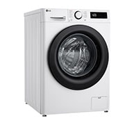 LG Masina de spalat cu uscator LG, 9/6kg, 1400rpm, Motor Inverter Direct Drive, Clasa A, Steam, Alb, Left view, F4DR509SBW, thumbnail 11