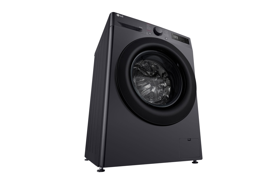 LG Masina de spalat cu uscator LG, 9/6kg, 1400rpm, Motor Inverter Direct Drive, Clasa A, Steam, Left Perspective, F4DR509SBM, thumbnail 13