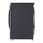 LG Masina de spalat cu uscator LG, 9/6kg, 1400rpm, Motor Inverter Direct Drive, Clasa A, Steam, Side View, F4DR509SBM, thumbnail 14