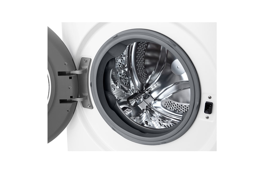 LG Masina de spalat cu uscator, Slim, 8/5kg, 1200rpm, Motor Inverter Direct Drive, Steam, Alb, Drum, F2DR508SWW, thumbnail 4