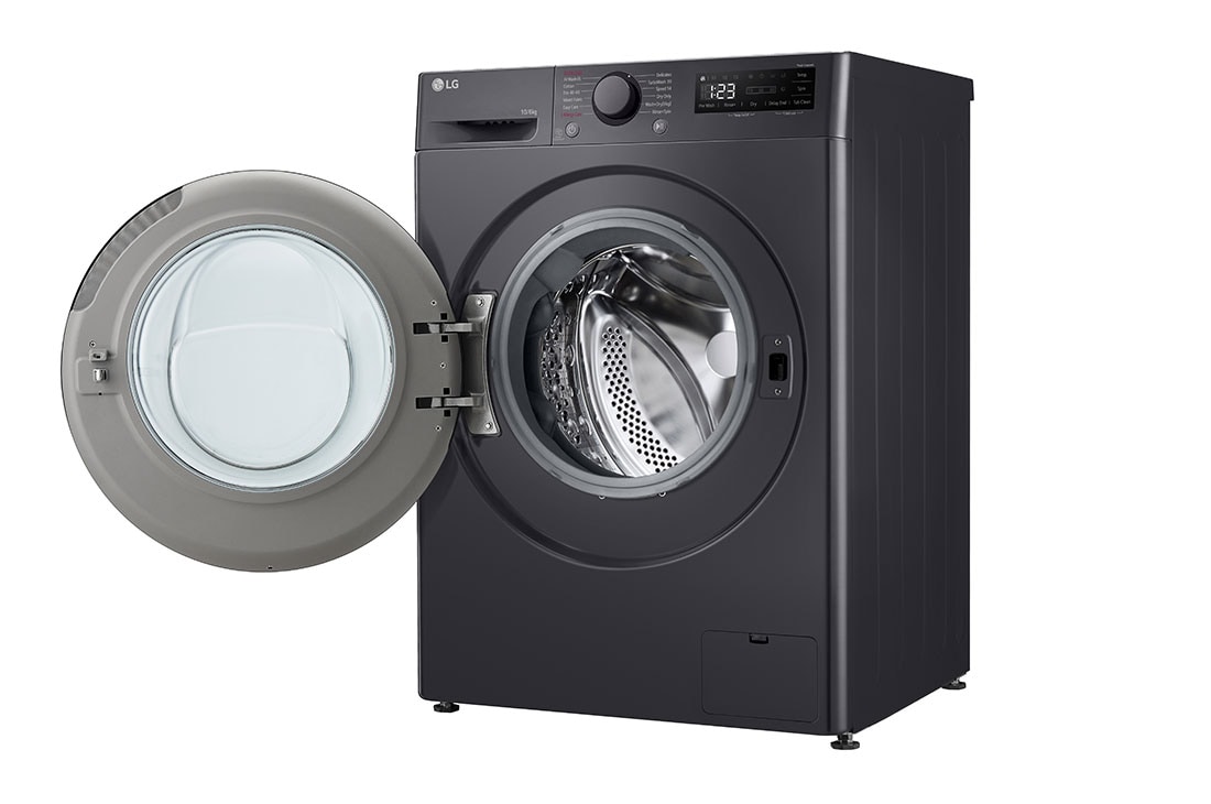 LG Mașină de spălat cu uscător, 10/6kg, 1400rpm, Motor Inverter Direct Drive, Steam, Right open, F4DR510S2M, thumbnail 11