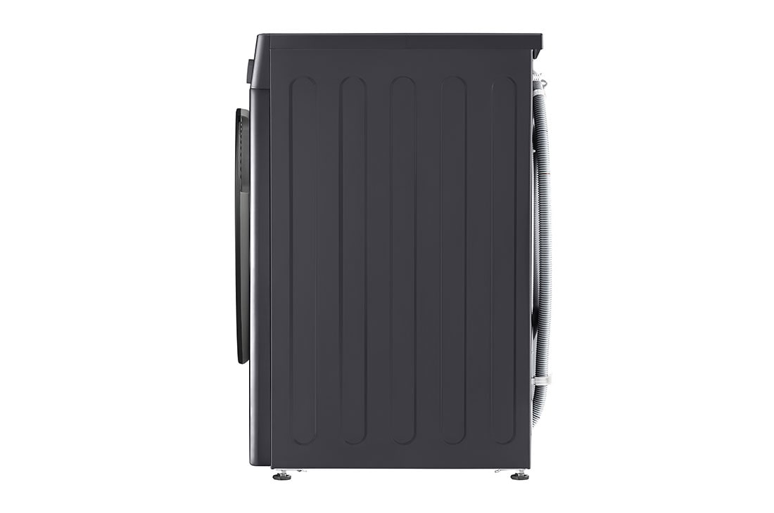 LG Mașină de spălat cu uscător, 10/6kg, 1400rpm, Motor Inverter Direct Drive, Steam, Side View, F4DR510S2M, thumbnail 14