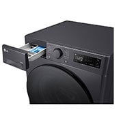 LG Mașină de spălat cu uscător, 10/6kg, 1400rpm, Motor Inverter Direct Drive, Steam, Detail, F4DR510S2M, thumbnail 6