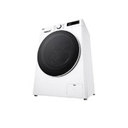 LG Masina de spalat LG, Slim, 8 kg, 1200 rpm, Clasa A, Motor Inverter Direct Drive, Steam, Alb, Right perspective, F2WR508S0W, thumbnail 13