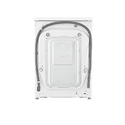 LG Masina de spalat LG, Slim, 8 kg, 1200 rpm, Clasa A, Motor Inverter Direct Drive, Steam, Alb, Rear View, F2WR508S0W, thumbnail 15