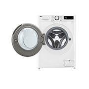 LG Masina de spalat LG, Slim, 8 kg, 1200 rpm, Clasa A, Motor Inverter Direct Drive, Steam, Alb, Front open, F2WR508S0W, thumbnail 2