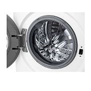 LG Masina de spalat LG, Slim, 8 kg, 1200 rpm, Clasa A, Motor Inverter Direct Drive, Steam, Alb, Drum, F2WR508S0W, thumbnail 4