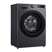 LG Masina de spalat LG, Slim, 8 Kg, 1200 rpm, Clasa A, Motor Inverter Direct Drive, Steam, Gri Antracit, Left Side View, F2WR508SBM, thumbnail 10