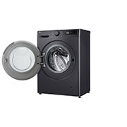 LG Masina de spalat LG, Slim, 8 Kg, 1200 rpm, Clasa A, Motor Inverter Direct Drive, Steam, Gri Antracit, Right side door open, F2WR508SBM, thumbnail 11