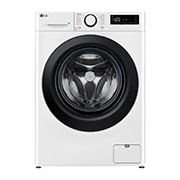 LG Masina de spalat LG, Slim, 8kg, 1200 rpm, Clasa A, Motor Inverter Direct Drive, Steam, Alb, Front View, F2WR508SBW, thumbnail 1