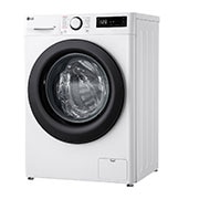 LG Masina de spalat LG, Slim, 8kg, 1200 rpm, Clasa A, Motor Inverter Direct Drive, Steam, Alb, Right Side View, F2WR508SBW, thumbnail 12