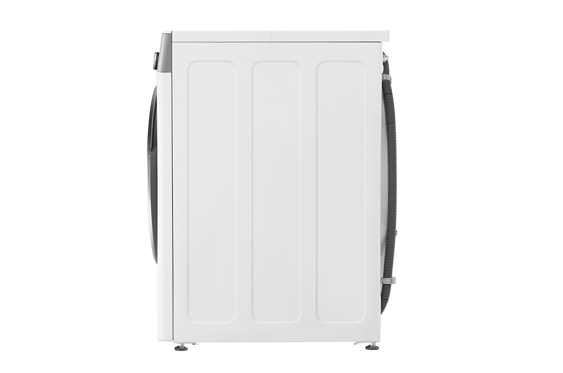 LG Mașină de spălat LG, 13kg, Clasa A, Motor Inverter Direct Drive, ezDispense™, Turbowash360, Wi-Fi, Alb, Side view, F4WR913P3WA, thumbnail 14