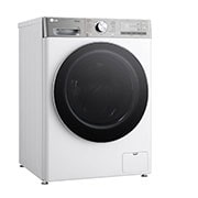 LG Mașină de spălat LG, 13kg, Clasa A, Motor Inverter Direct Drive, ezDispense™, Turbowash360, Wi-Fi, Alb, Left side view, F4WR913P3WA, thumbnail 10