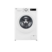 LG Masina de spalat LG, Slim, 9kg, 1200 rpm, Clasa A, Motor Inverter Direct Drive, Steam, Alb, Front view , F2WR509SWW, thumbnail 1