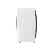 LG Masina de spalat LG, Slim, 9kg, 1200 rpm, Clasa A, Motor Inverter Direct Drive, Steam, Alb, Side view, F2WR509SWW, thumbnail 14