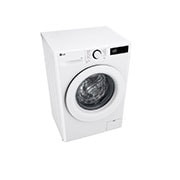 LG Masina de spalat LG, Slim, 9kg, 1200 rpm, Clasa A, Motor Inverter Direct Drive, Steam, Alb, Prospective view, F2WR509SWW, thumbnail 8