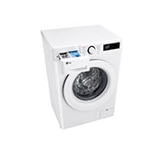 LG Masina de spalat LG, Slim, 9kg, 1200 rpm, Clasa A, Motor Inverter Direct Drive, Steam, Alb, Top view, F2WR509SWW, thumbnail 9