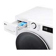 LG Masina de spalat LG, 11kg, 1400 rpm, Clasa A, Motor Inverter Direct Drive, TurboWash™, Steam, Alb, Detergent port view, F4WR511S0W, thumbnail 5