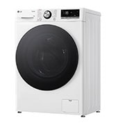 LG Masina de spalat LG, Slim, 9kg, 1200 rpm, Clasa A, Motor Inverter Direct Drive, Steam, Wi-fi, Alb, Right side view, F2WR709S2W, thumbnail 12
