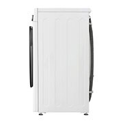 LG Masina de spalat LG, Slim, 9kg, 1200 rpm, Clasa A, Motor Inverter Direct Drive, Steam, Wi-fi, Alb, Side view, F2WR709S2W, thumbnail 14