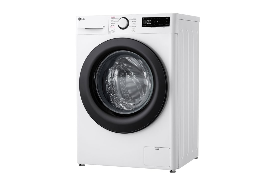 LG  Masina de spalat LG , Slim, 9kg, 1200rpm, Motor Inverter Direct Drive, Clasa A, Steam, Alb, Right, F2WR509SBW, thumbnail 12