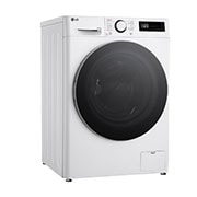 LG Masina de spalat cu uscator , Slim, 8/5kg, 1200rpm, Motor Inverter Direct Drive, Clasa A, Steam, Alb, Left Side View, F2DR508S1W, thumbnail 10