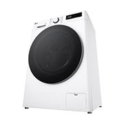 LG Masina de spalat cu uscator , Slim, 8/5kg, 1200rpm, Motor Inverter Direct Drive, Clasa A, Steam, Alb, Right Side View, F2DR508S1W, thumbnail 12
