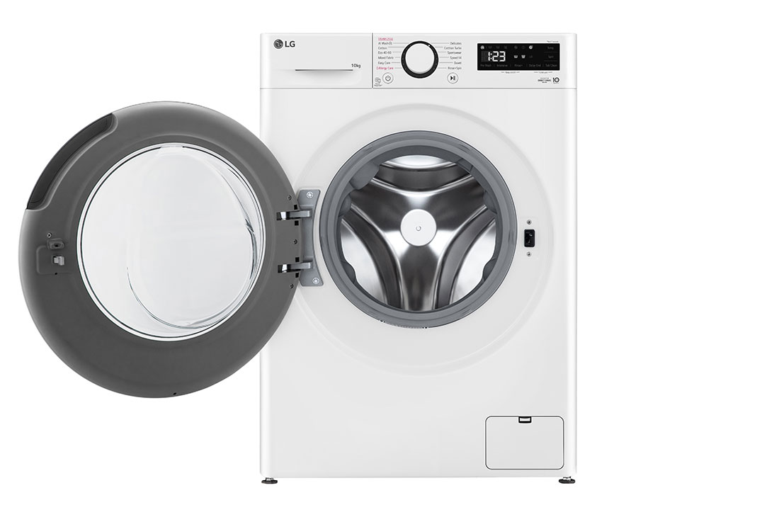 LG  Masina de spalat LG, 10Kg , 1400rpm, Motor Inverter Direct Drive, Clasa A, Steam, Alb, F4WR510SBW, thumbnail 2