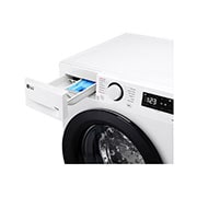 LG  Masina de spalat LG, 10Kg , 1400rpm, Motor Inverter Direct Drive, Clasa A, Steam, Alb, F4WR510SBW, thumbnail 6