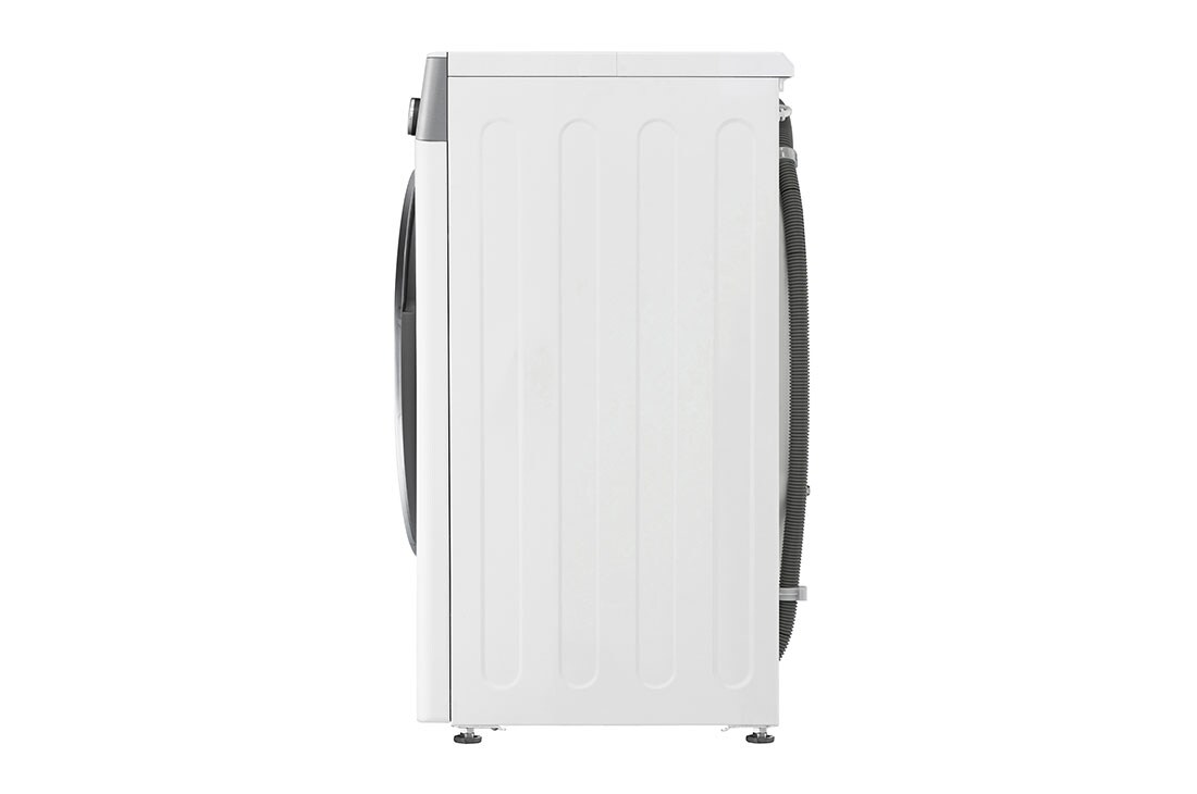 LG Masina de spalat LG, Slim, 9kg, 1200 rpm, Clasa A, Motor Inverter Direct Drive, Steam, Turbowash, Wifi, Alb  , Side view, F2WR909P3W, thumbnail 14