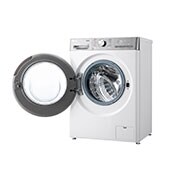 LG Masina de spalat LG, Slim, 9kg, 1200 rpm, Clasa A, Motor Inverter Direct Drive, Steam, Turbowash, Wifi, Alb  , Right side with Door open, F2WR909P3W, thumbnail 11