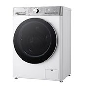 LG Masina de spalat LG, Slim, 9kg, 1200 rpm, Clasa A, Motor Inverter Direct Drive, Steam, Turbowash, Wifi, Alb  , Right side view, F2WR909P3W, thumbnail 12