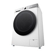 LG Masina de spalat LG, Slim, 9kg, 1200 rpm, Clasa A, Motor Inverter Direct Drive, Steam, Turbowash, Wifi, Alb  , Prospective view, F2WR909P3W, thumbnail 13
