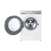 LG Masina de spalat LG, Slim, 9kg, 1200 rpm, Clasa A, Motor Inverter Direct Drive, Steam, Turbowash, Wifi, Alb  , Front view with door open , F2WR909P3W, thumbnail 2
