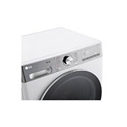 LG Masina de spalat LG, Slim, 9kg, 1200 rpm, Clasa A, Motor Inverter Direct Drive, Steam, Turbowash, Wifi, Alb  , Front panel view, F2WR909P3W, thumbnail 3