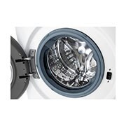 LG Masina de spalat LG, Slim, 9kg, 1200 rpm, Clasa A, Motor Inverter Direct Drive, Steam, Turbowash, Wifi, Alb  , Drum view, F2WR909P3W, thumbnail 4
