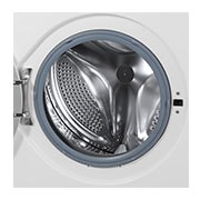 LG Masina de Spalat, 8 kg, 1400rpm, Motor Inverter Direct Drive, Steam, Alb, Drum View, F4J3TS4WE, thumbnail 3