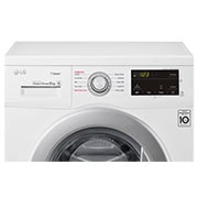 LG Masina de Spalat, 8 kg, 1400rpm, Motor Inverter Direct Drive, Steam, Alb, Display, F4J3TS4WE, thumbnail 4