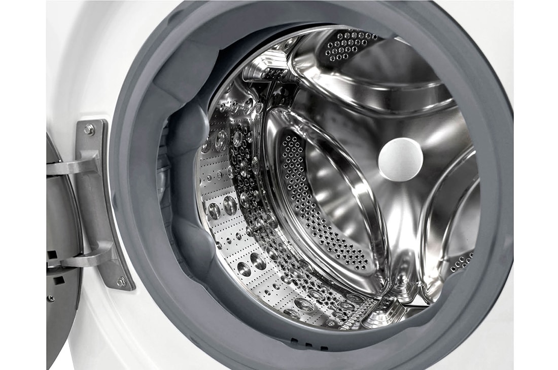 LG Mașină de spălat cu uscător, 11kg/ 6kg, 1400rpm, Motor Inverter Direct Drive, TurboWash, WI-FI, Alb, Drum, F4DR711S2H, thumbnail 4