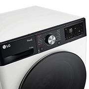 LG Mașină de spălat cu uscător, 11kg/ 6kg, 1400rpm, Motor Inverter Direct Drive, TurboWash, WI-FI, Alb, Display, F4DR711S2H, thumbnail 3