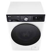 LG Mașină de spălat cu uscător, 11kg/ 6kg, 1400rpm, Motor Inverter Direct Drive, TurboWash, WI-FI, Alb, Top drawer perspective view, F4DR711S2H, thumbnail 9